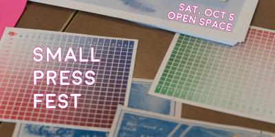Small Press Fest 2019 Promotional Image 