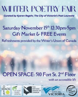 Winter Poetry Fair Promotional Poster 