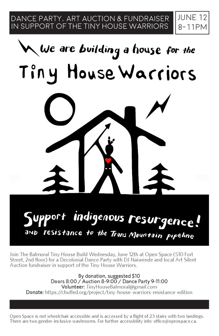 Tiny House Fundraiser Promotional Poster 