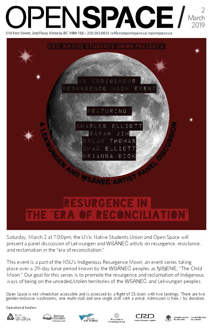 Resurgence in the "Era of Reconciliation" Panel Discussion Promotional Poster 