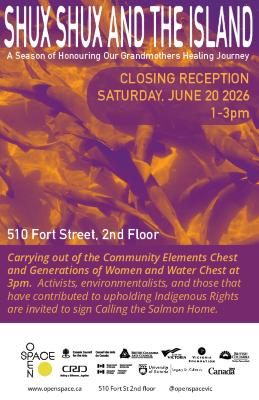 Shux Shux and the Island Closing Reception Promotional Poster